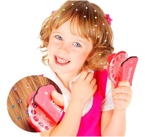 Shinning Hair Decoration Set with Diamond Sparkles 0