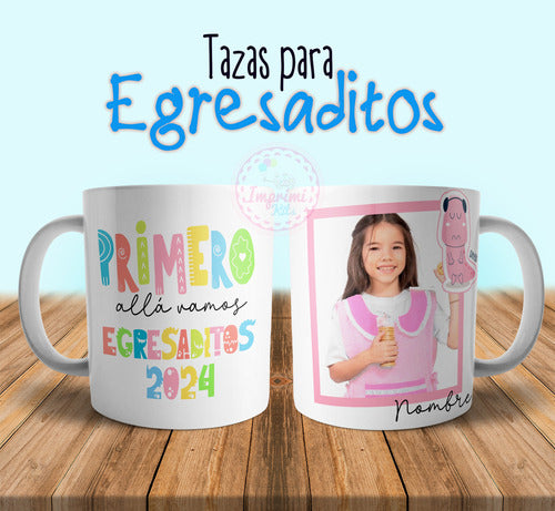 Imprimi Kits Plantillas Tazas Egresaditos 2024 Diseños Para Sublimar #4 1