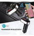 Bluetooth FM Transmitter Receiver USB Charger Hands-Free 3