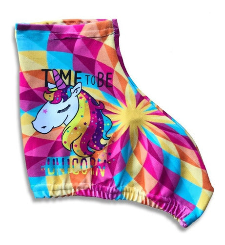 Cubre Patines Artisticos De Lycra - Cubre Botas - Unicornio 0