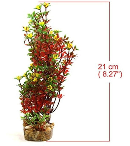 Uxcell Plastic Lifelike Tree Acuario Terrarium Decor Habita 1