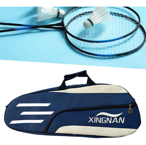 Bolsa Para Raquete De Badminton, Bolsa Para Transporte Azul 5