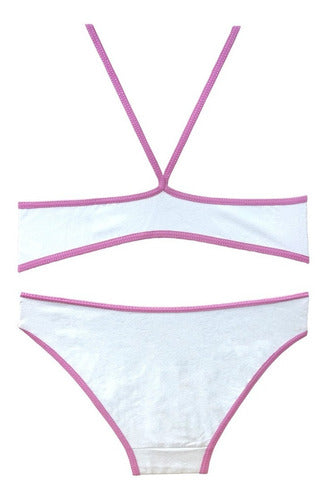 Cherry 2 Sets of Girls Bra and Brief or Minishort 3