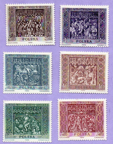 Polish Stamps No. 1044 to 1049 0