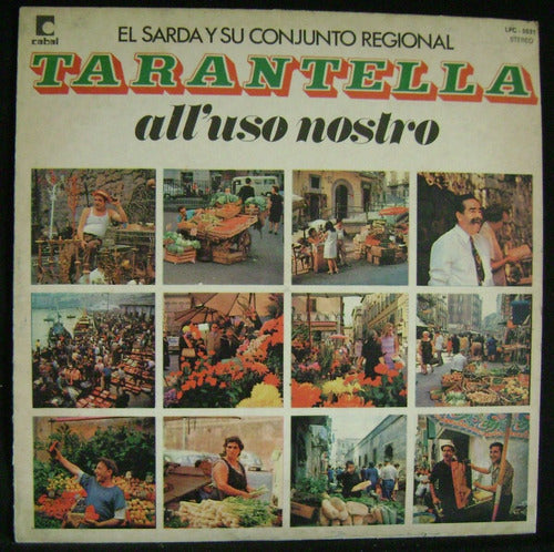 Tarantella Allúso Nostro-sarda Y Conjunto-lp Vinilo-9 Puntos 0