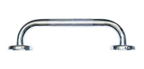 Silfab Straight Bathtub Auxiliary Bar Chrome 30 Cm 1