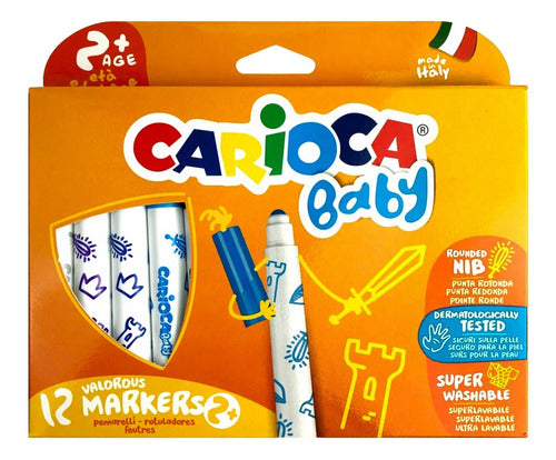 Carioca Baby Markers X12 1