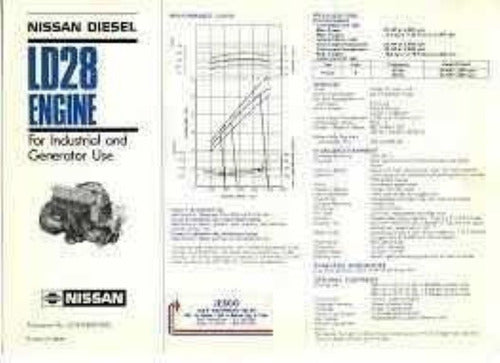 GF Nissan LD28 Diesel 6 Cylinder Crankshaft Seal 1