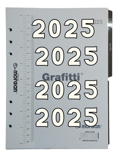 Morgan Graffiti Complete Diary Replacement 2025 0