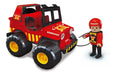 Firefighters Jeep to the Rescue with Flokys Figure on Wheels 1