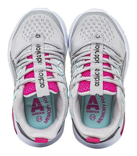 Addnice Zapatillas Ottawa 2 Junior Gris - Fucsia 3