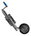 RO-AN Adjustable Height Trailer Wheel with Solid Rubber and Steel Rim 0