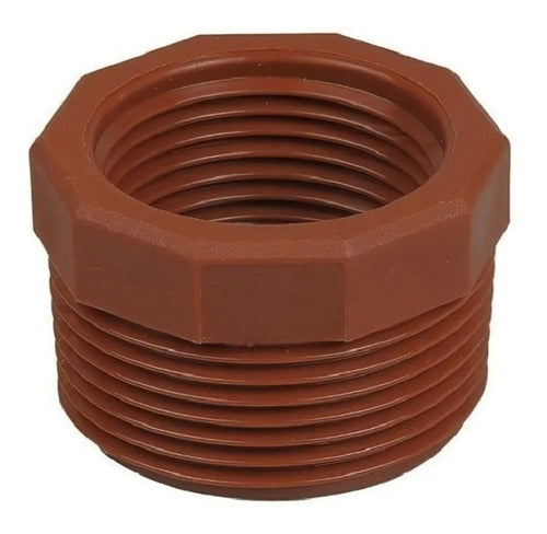 Reducer Bushing Male Thread 2 to Female Thread 1 0