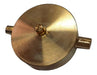 Lacar Brass Cover for Fire Valve - Diameter 44.5 mm 1