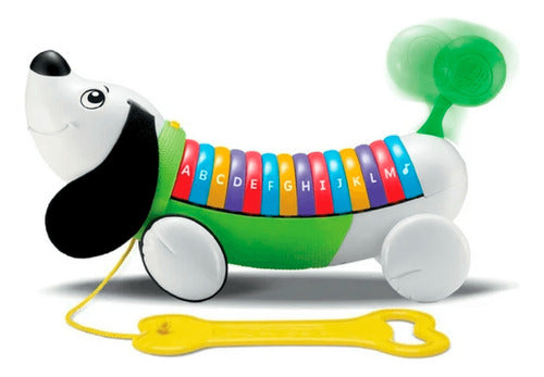 El Mundo del Juguete Alpha-Pup Pink Sausage Dog Toy 1