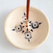 Gracia Divina Hand-Carved and Hand-Painted Ceramic Incense Holder 9cm 0