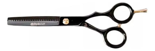 Style.Cut Professional Haircutting Cobalt Scissors Kit 5.5" Cutting 5.5" Thinning Comb 3c 2