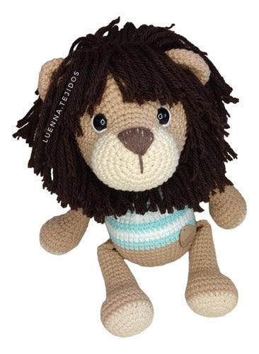 Luenna Tejidos Lion Amigurumi Crochet Attachment Doll 0