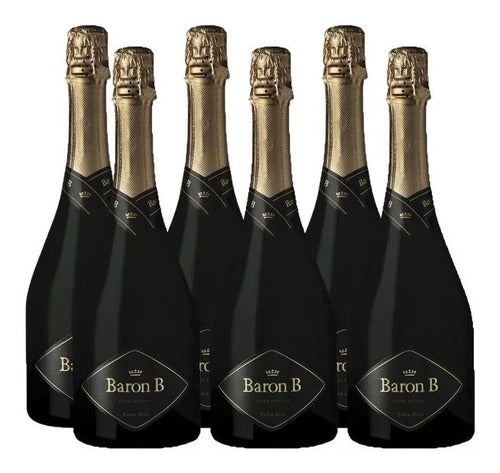 Baron B Extra Brut Champagne - 750ml Pack of 6 0