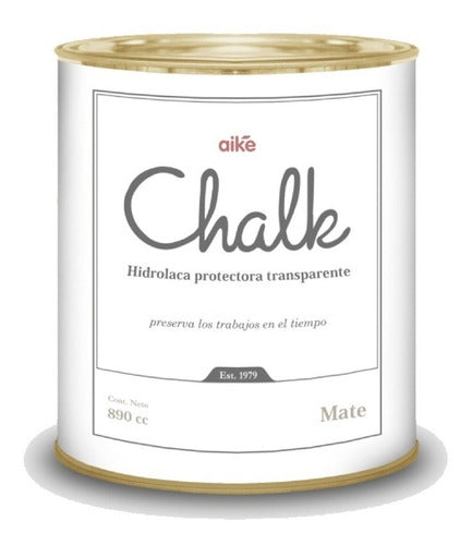 Aike Chalk Water-Based Hydrolaca Transparent Matte 455 Cc 0