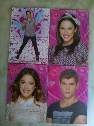 Violetta Cards,cartas,son 11 2