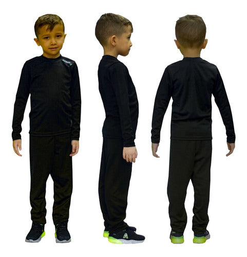 Nomadic Midweight Thermal Shirt for Kids - Unisex Winter Wear 1