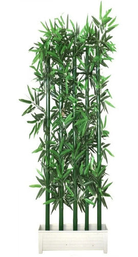 Out Cerco Bamboo Bambu Planta Artificial Decoracion 2m X 1m Sd 0