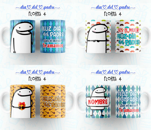 Sublimation Designs Father's Day Mug Template Flork #26 9