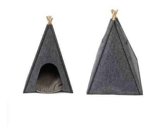 Bazar_de_las_Maravillas Teepee Pet Tent for Small Dogs and Cats 0