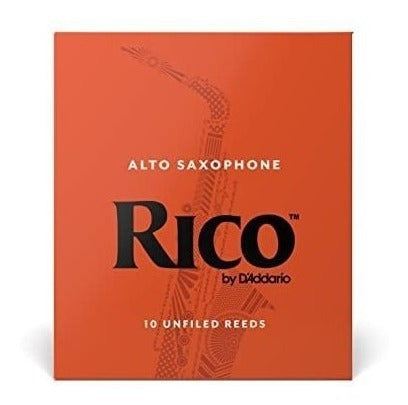 D'Addario Rico Tenor Saxophone Reeds Strength 2.0 - Pack of 10 1