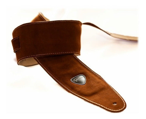 Padded Suede Shoulder Guitar Strap by Corona 20