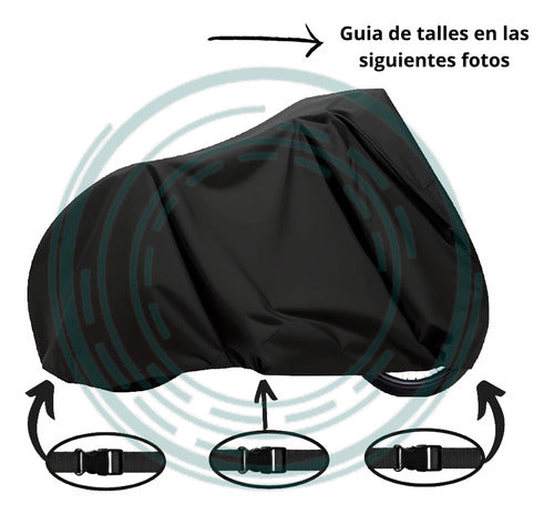 Waterproof Zanella Motorcycle Cover for Rx 150cc Ceccato 150-250cc 10