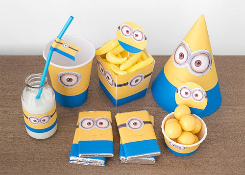 Kit Imprimible Cumpleaños Los Minions - Para Imprimir 1