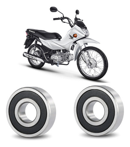 Rolamentos Virabrequim Honda Pop 100 0