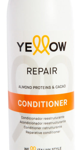 Alfaparf Yellow Repair Acondicionador Cabello Dañado 500ml 3