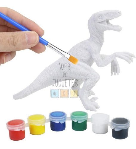 Dinosaur Painting Kit with Play Mat 2