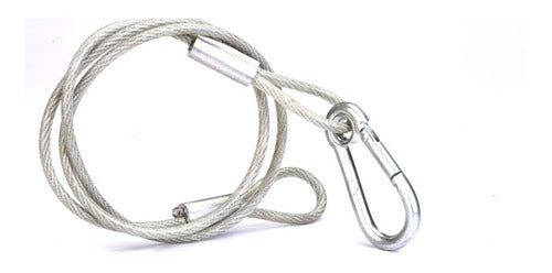 E-Lighting Steel Sling 85cm 4mm with Shackle 25kg LNG-25 3