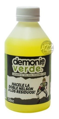 Demonio Verde Glass Cleaner for Tips, Bongs, and Pipes 250ml - 422 Grow Shop 0