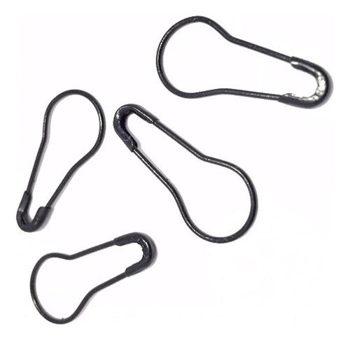 PMTex Pear Head Pin 20mm Iron Black Pack of 1000 0