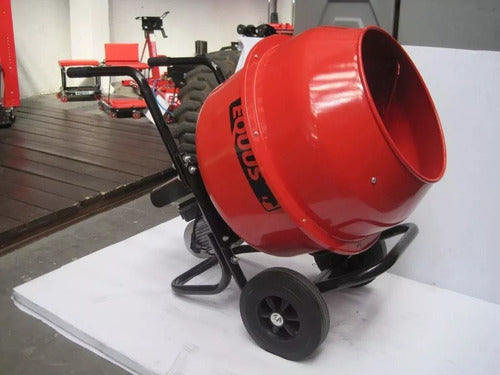 Equus 140 Liters Wheelbarrow Type Concrete Mixer - Kirkor 2