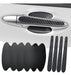 Set of 4 Carbon Style Door Handle Protector Covers for Chevrolet Cruze - BLACKSTICK 2