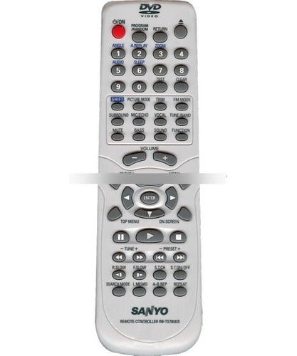 DVD Remote Control // Sanyo 1