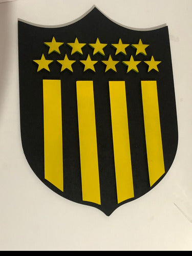 Escudo Corpóreos Nacional Peñarol 1