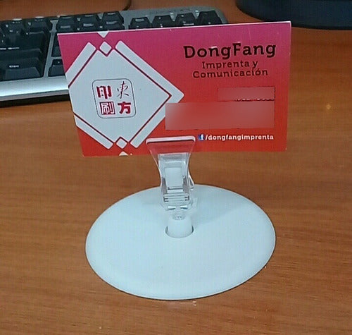 DONGFANG H10 Price Tag Holder with Adhesive Base 1