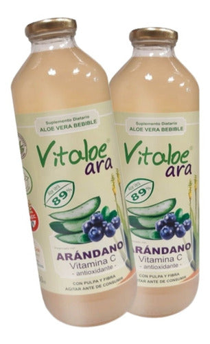 Vitaloe Aloe Vera Juice 950cc Variety Flavors Gluten-Free X2 3