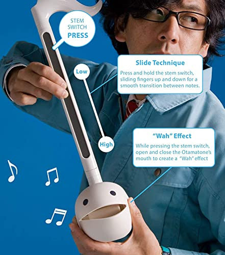 Instrumento Musical Sintetizador Otamatone Blanco 1