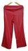 STRIVEN Red Faux Leather Straight Pants Size 4 5