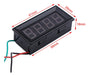 Precision 4-Digit 0-99.99V Red LED Digital Voltmeter 5