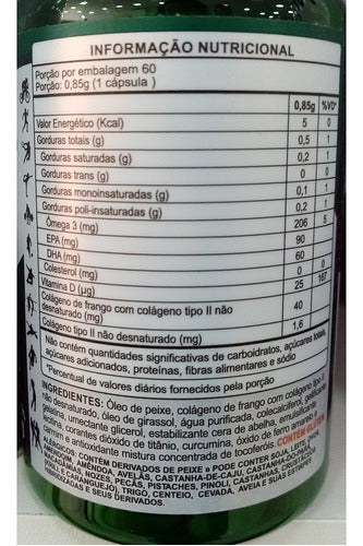 Nutramed Colágeno Tipo 2 + Vit D3 + Omega 3 (120 Caps) 1