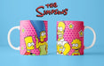 Kit Diseños Plantillas Tazas Los Simpsons Sublimación M9 4